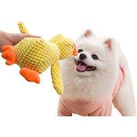 Anti-Chew Calming Duck Dog Toy Teeth Cleaning W/Quacking Sound