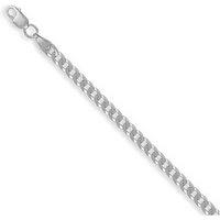 925 Sterling Silver 3Mm Curb Chain W/ Lobster Clasp, 16In