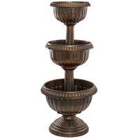 3-Tiered Chelsea Garden Planter - Antique Bronze