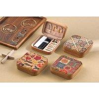 Luxury Jewelry Storage Box Earrings Rings Necklaces Organizer