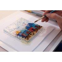 3-Hour Fused Glass Panel Workshop With Take Home Artwork & Refreshments - Brighton