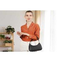 Closure Shoulder Bag Solid Color Tote Handbag Clutch Bag