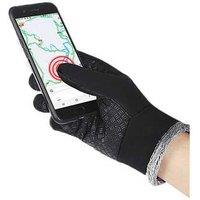 Unisex Black Fleece Lined Thermal Touch Screen Winter Warm Gloves
