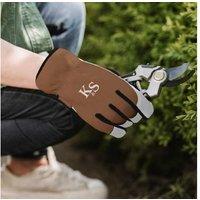 Kent & Stowe Surefit Spandex Gardening Gloves - Premium Leather, Small