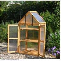 Garden Gear Wooden 3 Shelf Greenhouse