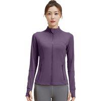 Unisex Blue Compression Sports Jacket - Breathable Slim Fit, 5 Sizes, 6 Colours