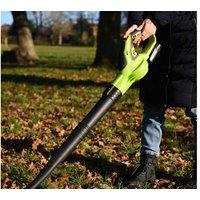 Garden Gear 12V Cordless Leaf Blower - Lightweight, Ergonomic, Quick-Charge Battery Included