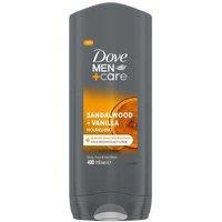 Dove Men Sandalwood & Vanilla Deodorant & Body Wash Bundle