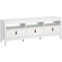 Contemporary Tv Stand With Storage Drawers & Open Shelf - Modern Storage Unit For Living Room