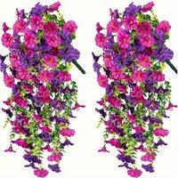 Artificial Hanging Flowers - 8 Colour Options