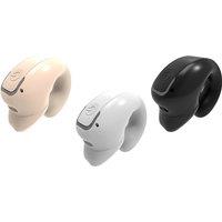 Single Ear Wireless Bluetooth Headphones - Clip-On, Lightweight, Noise Cancelling, HIFI Stereo, IPX5 Water-Resistant, 8-Hour Battery