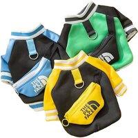 The North Face Inspired Pet Jacket With Mini Bum Bag - 6 Sizes, 3 Colours!