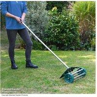 Garden Gear Rolling Lawn Aerator - Durable & Customizable