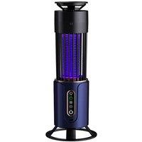 USB Mosquito Killer Camping Lamp Trap - Blue & Grey