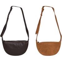 Unisex Tan Barney'S Crossbody Bag - Timeless Summer Accessory