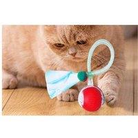 Interactive Cat Toy Moving Ball With Dragonfly Tail