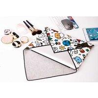 Foldable Cosmetic Bags With Wrap Around Pouch
