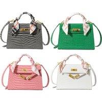 Women'S Birken-Inspired Crocodile Satchel - 2 Sizes & 6 Colours