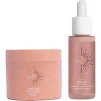 Rapid Tanning Gel & Drops Combo - Betacarotene Face & Body Glow, Streak-Free Hydrating Gel, All Skin Types