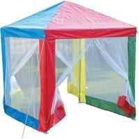 Rainbow Kids Gazebo Outdoor Tent With Colourful Design