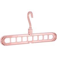 9-in-1 Space Saving Rotating Multi-Hole Hangers - 2 Options & 5 Colours