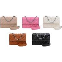 Unisex White Quilted Crossbody & Shoulder Bag - 5 Colours