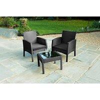 3 Piece Weather-Resistant Rattan Bistro Set