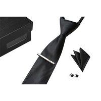 4-Piece Men'S Tie Gift Set - For One Or Two With 2 Colour Options!
