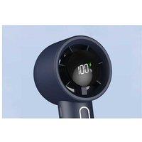 Portable Handheld Turbo Fan With Digital Display Mini Hand Fan