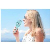 Portable Handheld Misting Fan Rechargeable Personal Folding Fan