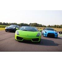 Triple Supercar Driving Blast For Adult & Child, 9 Miles, Weekday