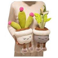 Plush Stuffed Potted Plant Emotional Support Toy