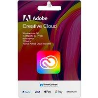 Adobe Creative Cloud All Apps (1 Month, 3 Months, And 1 Year)