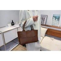 Brown Designer Women's PU Leather Handbag - 5 Colours