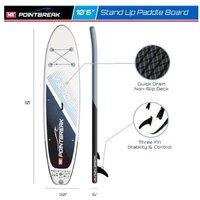 M.Y Grey Inflatable Paddle Board 10'6" With Full Sup Accessories