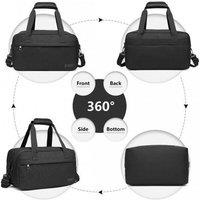 Kono Lightweight Oxford Sports Duffel Bag - Unisex Cabin Holdall & Gym Travel Bag (35cm, Multi-Compartment)