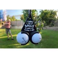 Novelty Funny Golf Ball Holder - 3 Styles