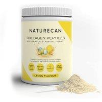 Collagen Peptide Powder - Hydrolysed Sports Nutrition, Vitamin C & Zinc, 23-Day Supply, Unflavoured or Lemon - Recovery & Joint Support