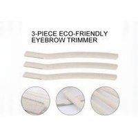 3Pc Eco-Friendly Dermaplaning Razors for Peach Fuzz - Gentle Facial Hair Remover for Smooth Skin, Wheat Straw Handles, For Sensitive Skin