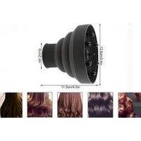 Universal Silicone Diffuser for Curly Hair - Frizz-Free Styling, Foldable & Travel-Friendly, 6 Colours