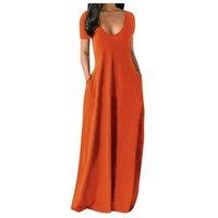 Unisex Blue Women'S Elegant & Versatile Maxi Dress - 8 Sizes & 9 Colours