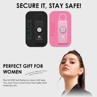 Noyzie Personal Safety Alarm 125Db - Siren, Light & Clip
