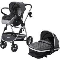 3-In-1 Deluxe Pushchair Stroller - 3 Colours