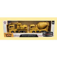 Children'S 2Pc Pull Back Construction Series