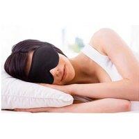 3D Contoured Blackout Sleep Eye Mask - Ergonomic Beauty Tool For Restful Sleep & Eye Comfort