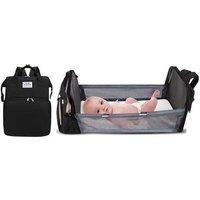 Foldable Mommy Backpack With Bed