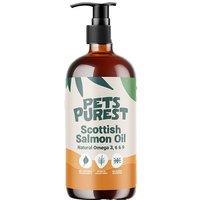 Natural Scottish Salmon Oil Supplement for Dogs - Omega-Rich 4x300ml Bundle