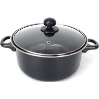 Black Non-Stick Cookware Set Pots, Frying Pan & Saucepans