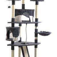 Tall Multi-Level Cat Tree Tower Scratching Post Kitten Activity