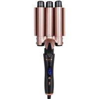 5-in-1 Ceramic Curling Wand Set - Fast Heat-Up, Adjustable Temperature, Professional Results - Champagne Gold
